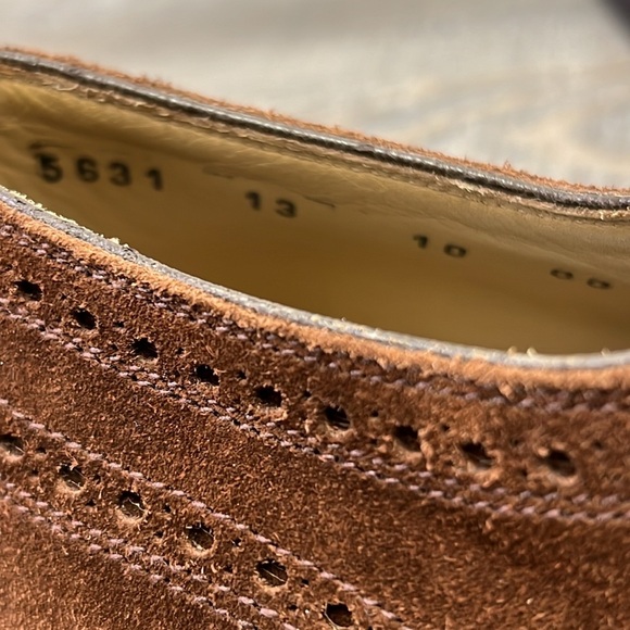 NEW Marco Evani Men’s Italian Sueded Lace Up Shoes Size 10 - Picture 7 of 14